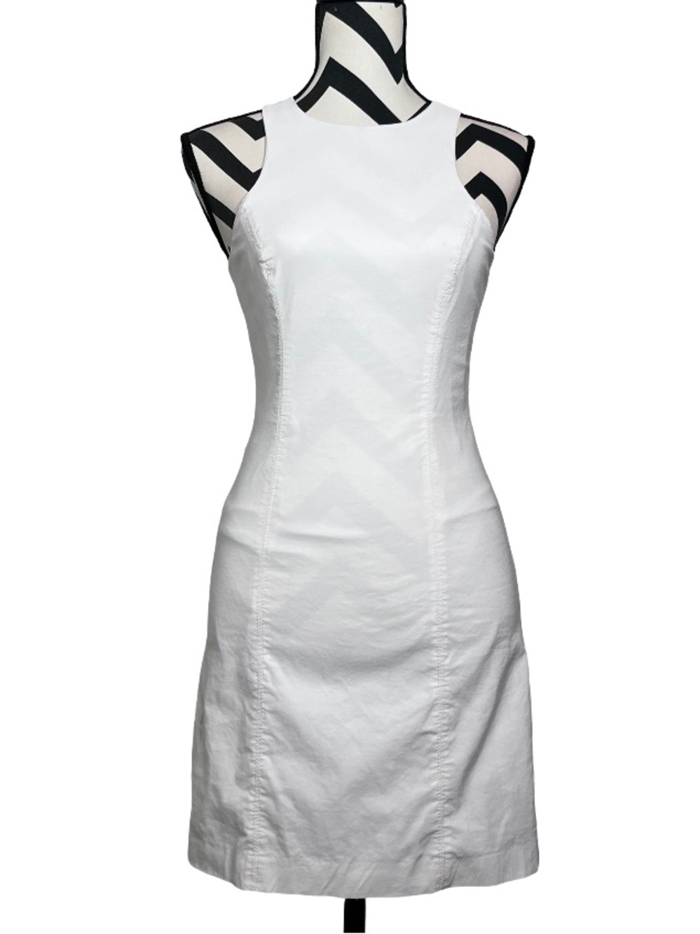 BHLDN by Anthropologie Sz XS White Sleeveless Mini Dress